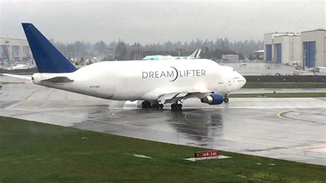 Dreamlifter Takeoff - YouTube