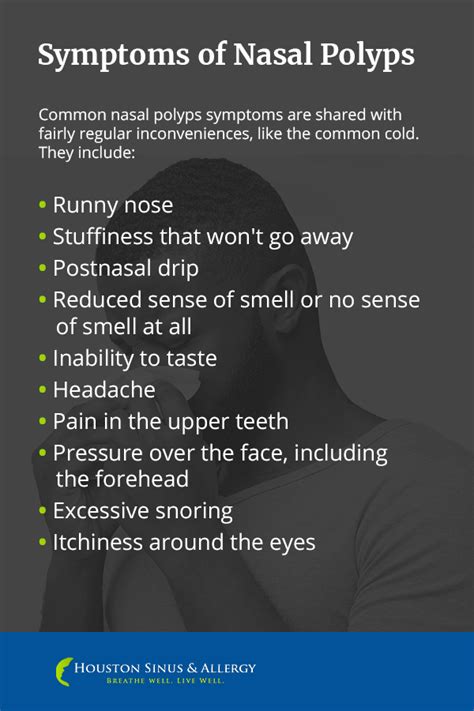 Symptoms, Causes & Treatment for Nasal Polyps In Houston