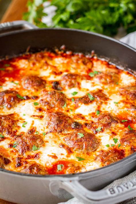 5-Ingredient Easy Meatball Casserole - Unsophisticook