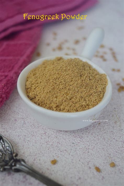 Fenugreek Powder Recipe | Vendaya podi | How to prepare Fenugreek ...