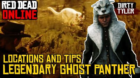 Legendary Ghost Panther Locations & Tips Red Dead Online (RDR2) - YouTube