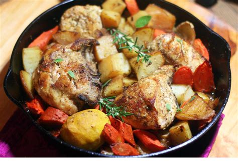 Braised Chicken with Potatoes and Vegetables - Everyday Eileen