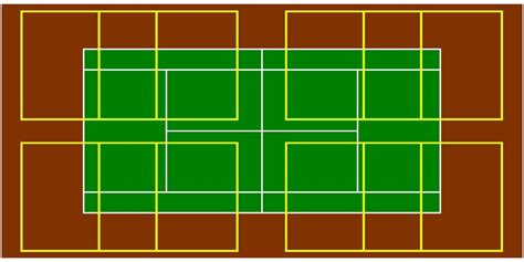 How many pickleball courts fit on a tennis court?