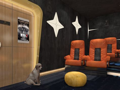 Movie Theater Interior Model - TurboSquid 1886623