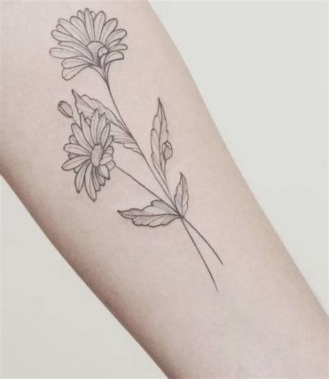 September Birth Flower - Aster in 2022 | Birth flower tattoos, Aster ...