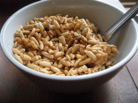 Scribal Mom: Honey Puffed Rice Cereal - No Sugar, Preservatives or ...