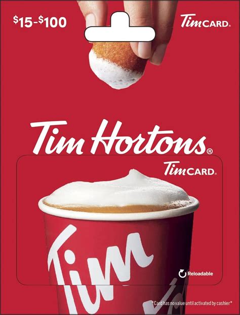 Tim Hortons Gift Card $50 : Amazon.ca: Gift Cards