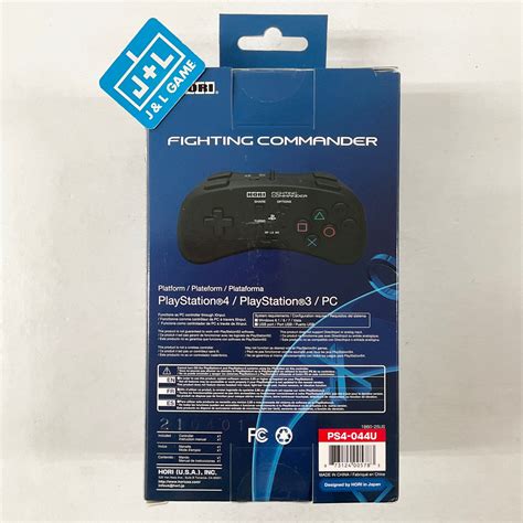 HORI Fighting Commander - (PS4) PlayStation 4 & (PS3) PlayStation 3 | J ...