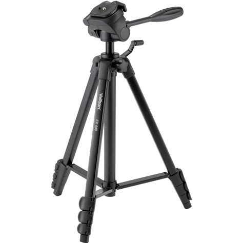 Velbon EX-440 Aluminum Tripod with 3-Way Pan and Tilt Head