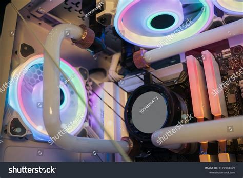 Computer Water Cooling System Fan Rgb Stock Photo 2177984429 | Shutterstock