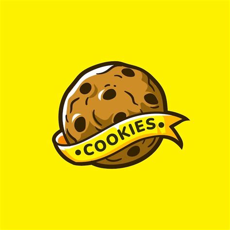 Free Vector | Cookies logo design template