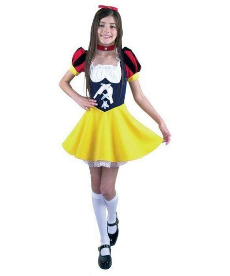 Snow White Girls Costume - Girl Disney Costumes