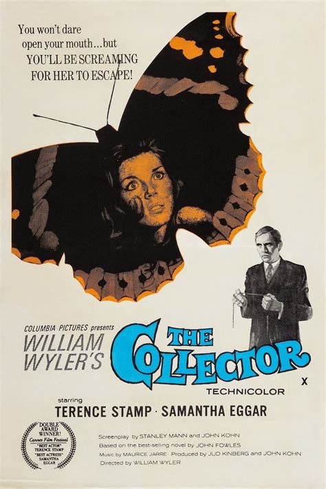 The Collector (1965) | Terence stamp, Movie posters vintage, Film ...