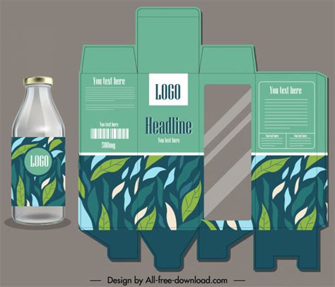 Packaging Templates Illustrator