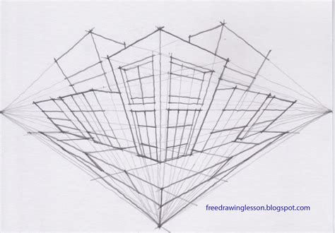 Three Point Perspective | Free Drawing Lessons | Pinterest | Three ...