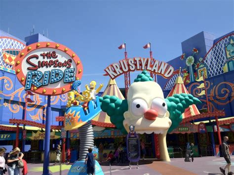 The Simpson's Ride - Universal Studios | Universal parks, Creepy disney ...