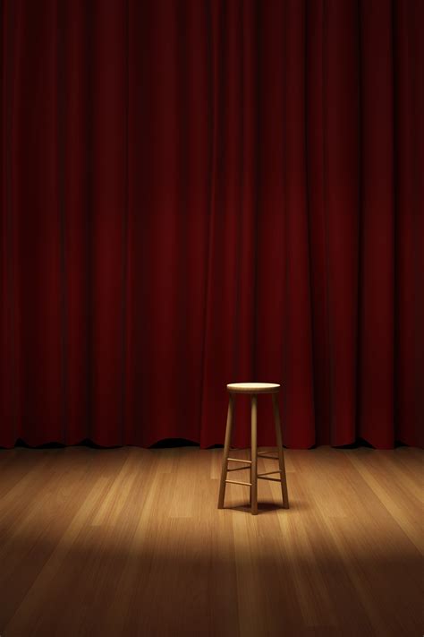 stand up comedy stage - Clip Art Library