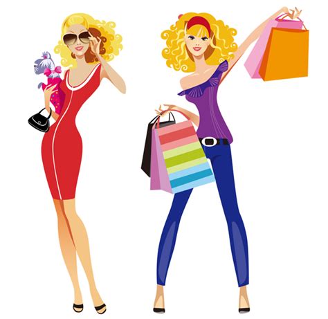 Free Shopping Girl Cliparts, Download Free Shopping Girl Cliparts png ...