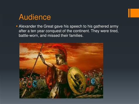 PPT - Speech of Alexander the Great PowerPoint Presentation, free ...