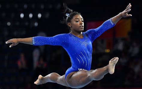 Simone Biles: Once-in-a-lifetime star has leapt through adversity to ...