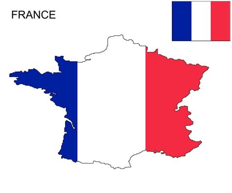 France Flag Map and Meaning | Mappr