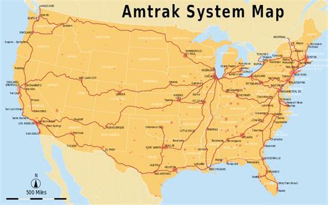 File:Amtrak System Map.svg - Wikipedia, the free encyclopedia | Road ...