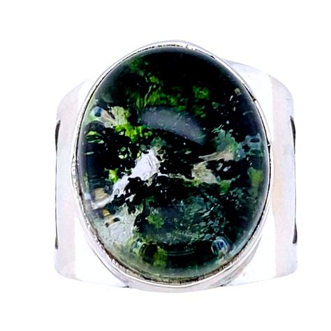 Lodolite Shamans Dreamstone Moonbeam Unisex Ring | Wholesale Fine ...