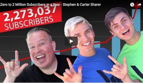 How Sharer Went From 0 to 2Million Subscribers on Youtube