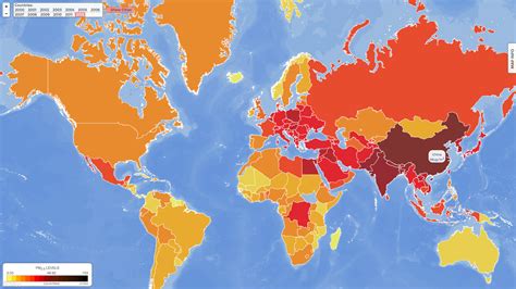 Looking Outwards #2 – Interactive Air Pollution Map | Interactive Art ...