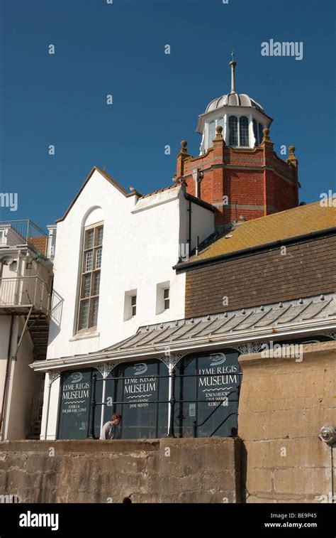 Lyme Regis Museum Building Stock Photo - Alamy