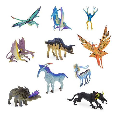 Pandora – The World of Avatar Creatures of Pandora Figurine Set ...