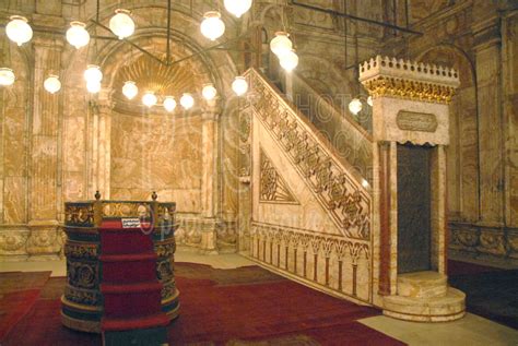 Photo of Mohammed Ali Mosque Mihrab by Photo Stock Source - mosque ...