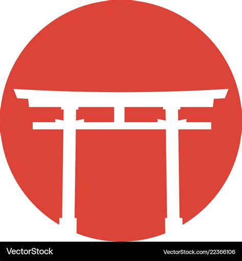 Japan logo design flat design Royalty Free Vector Image