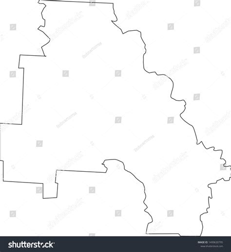 Flathead County Map Montana State Stock Vector (Royalty Free ...