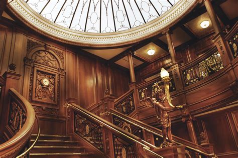 Replica of Titanic's Grand Staircase | Titanic museum