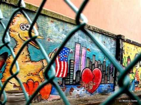 Color & graffiti. Lower East Side street art | Monica Suma