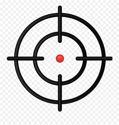 Bullseye Freetoedit - Cross Hairs On Target Emoji,Bullseye Emoji - free ...