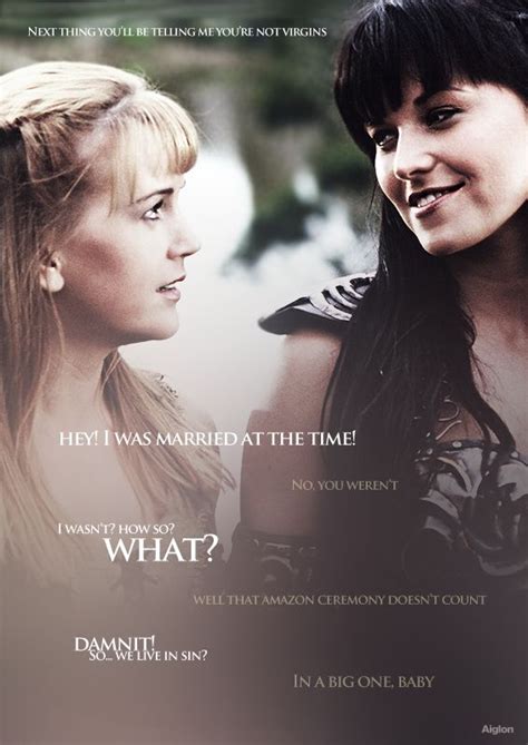 549 best Xena and Gabrielle pics and quotes images on Pinterest | Xena ...