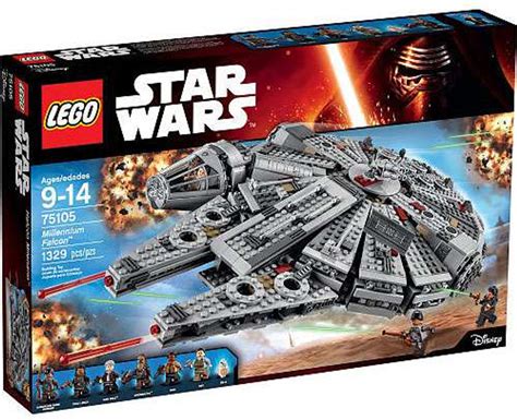 LEGO Star Wars The Force Awakens Millennium Falcon Set 75105 - ToyWiz