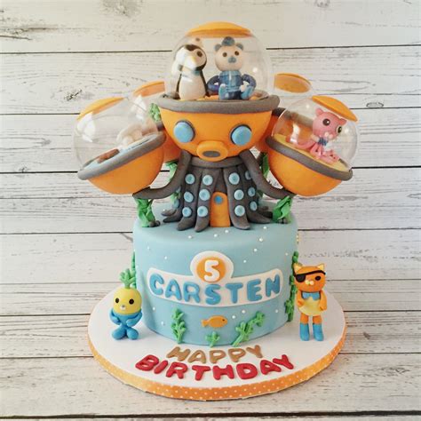 Octopod — Birthday Cakes | Octonauts cake, Creative cake decorating ...