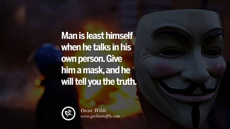 24 Quotes on Wearing a Mask, Lying and Hiding Oneself