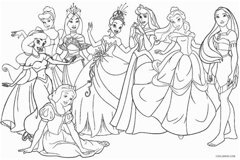 85 Free Printable Disney Princess Coloring Pages