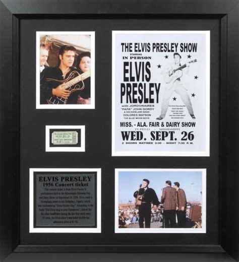 Elvis presley, Concert tickets, Elvis