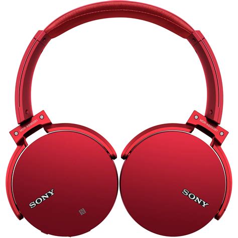 Sony XB950B1 EXTRA BASS Bluetooth Headphones (Red) MDRXB950B1/R