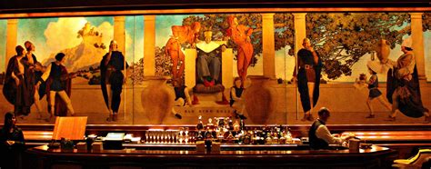 Old King Cole. Maxfield Parrish, 1906. King Cole Bar. Hotel St. Regis ...