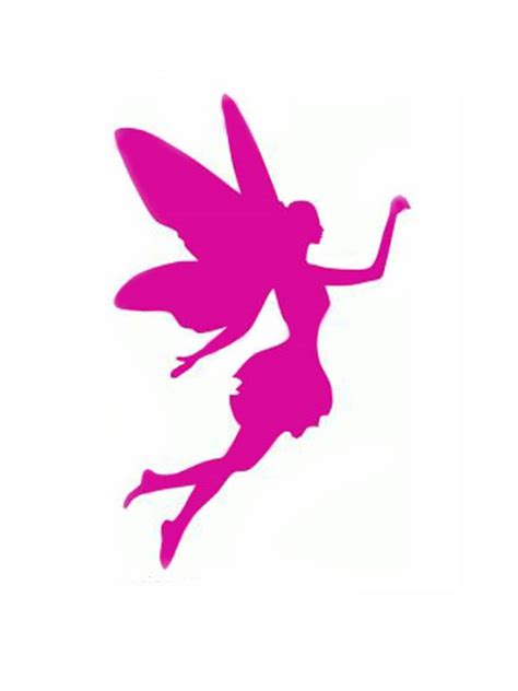 pink fairy silhouette clipart - Clip Art Library