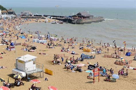 Broadstairs, Whitstable, Margate and Folkestone among UK's top 50 beaches