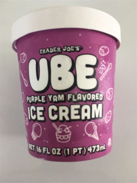 Trader Joe's Ube Ice Cream, Purple Yam Flavored - Trader Joe's Reviews