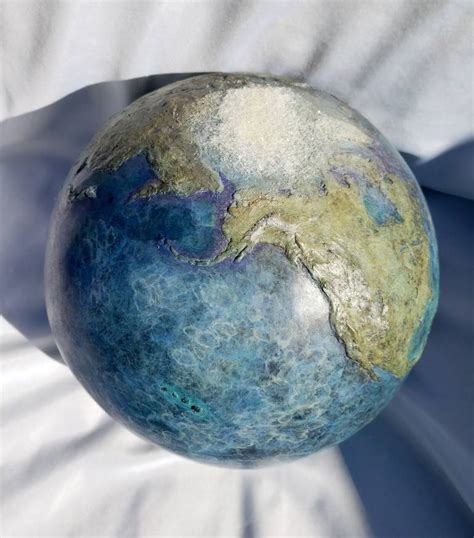 Planet Earth Sculpture by cindy ingraham keefer | Saatchi Art