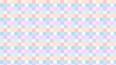 aesthetic cute pastel blue, pink, purple and yellow checkers, gingham ...